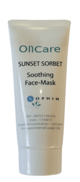 Sunset Sorbet soothing face mask